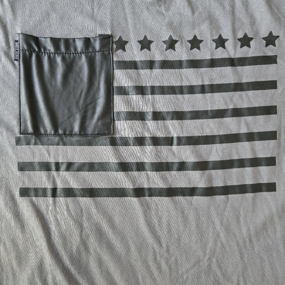 Gray America Graphic T-Shirt